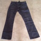 Burberry Men's Jeans 32x36 Faded Black Classic Style