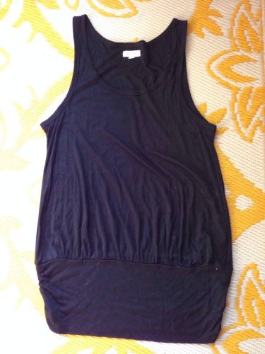 Generra Black Oversized Tank Medium M