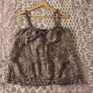 Banana Republic Paisley Silk Braided Strap Camisole XS