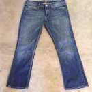 Seven For Mankind Cropped Medium Wash Jeans Size 27
