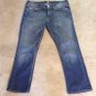 Seven For Mankind Cropped Medium Wash Jeans Size 27