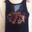 Beatles Abbey Road Tank Festival Rocker Style Size M