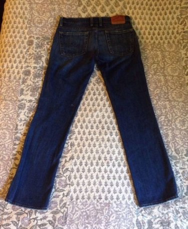 Lucky Brand Sundown Jeans Medium Wash Straight Leg Size 26 X 26 Short Inseam