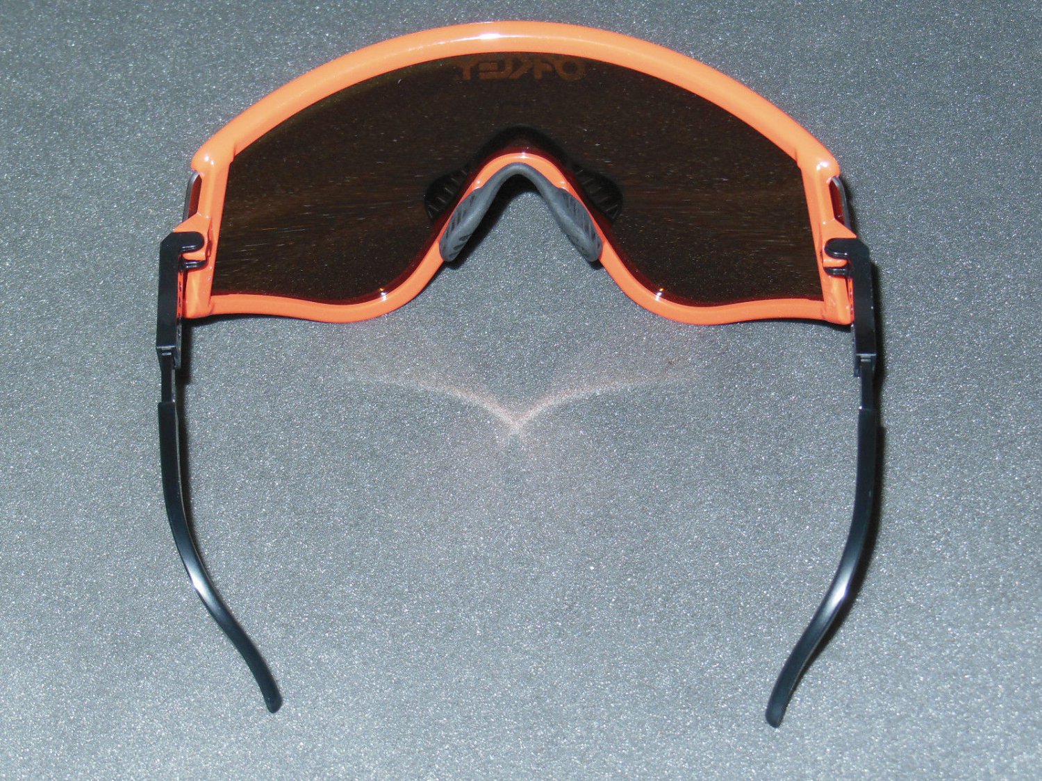 Oakley Eyeshade Heritage Collection Retro Sunglasses, Red/Fire Iridium