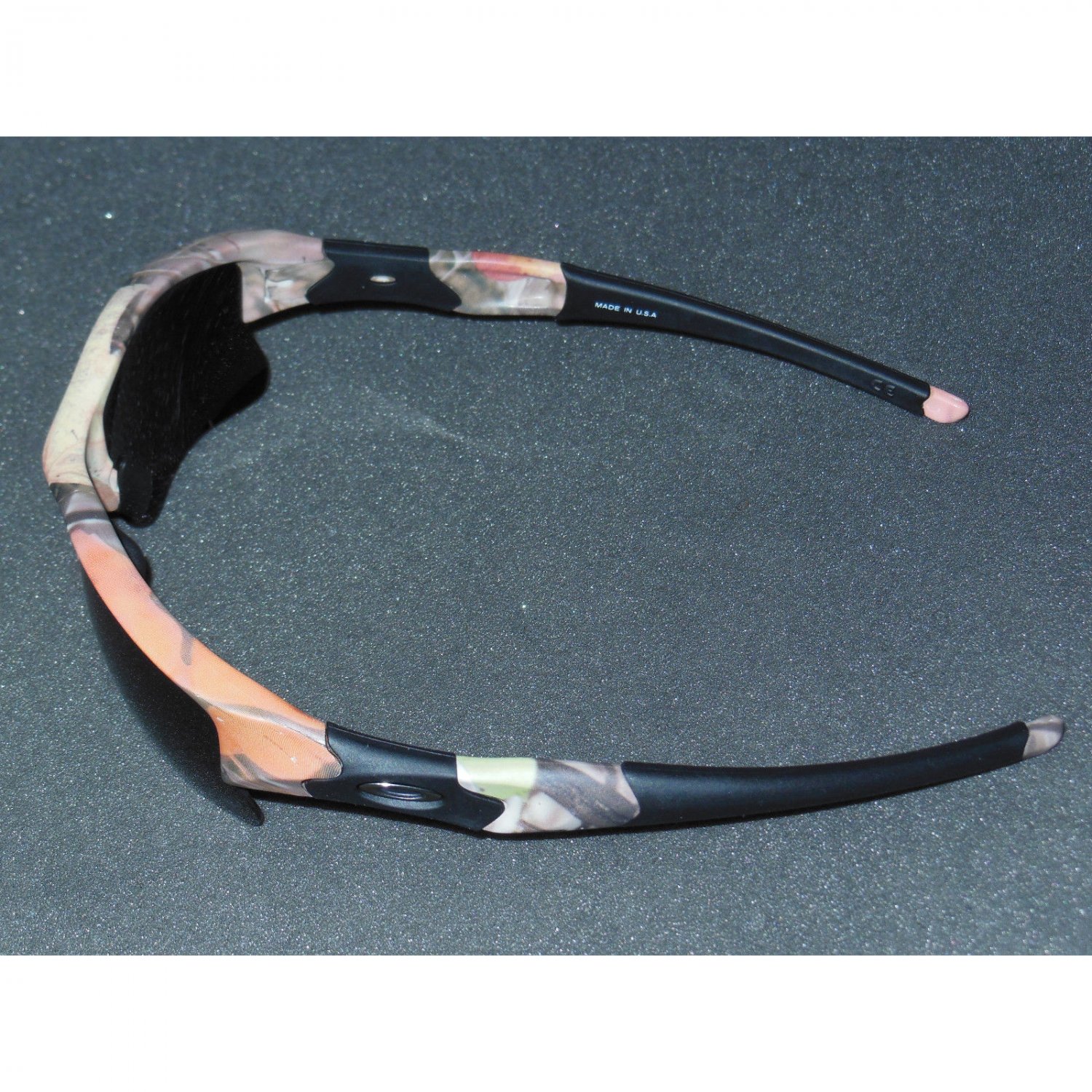 Oakley Flak Jacket XLJ Sunglasses King's Woodland Camo/Warm Grey