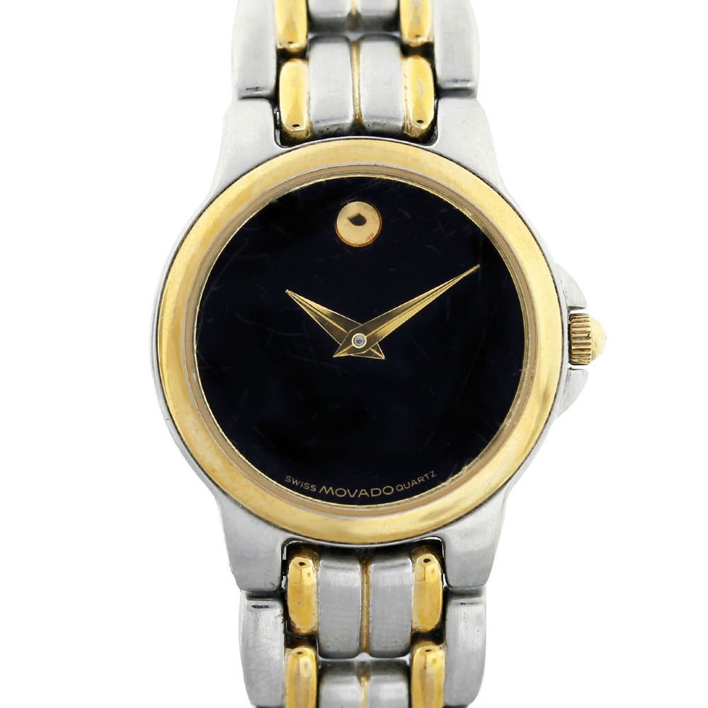 Movado Museum Two Tone Ladies Watch 