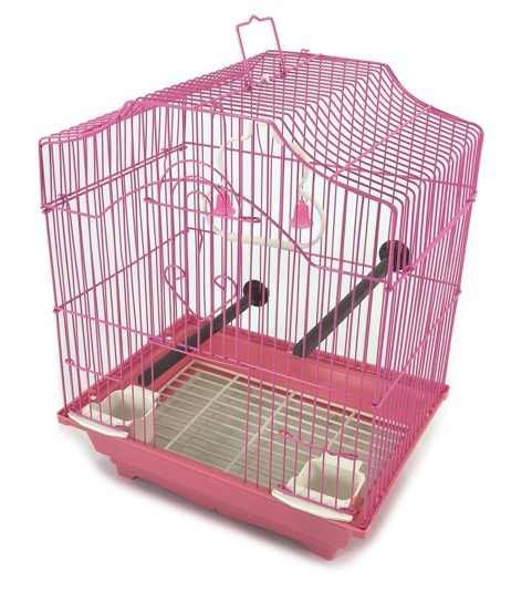 NEW Pink Bird Cage Kit 14.5