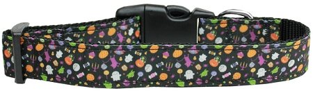 NEW HALLOWEEN CANDY Size Medium (10" - 18") Dog Collar Halloween
