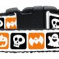 NEW HALLOWEEN SQUARES Dog Collar Size XSmall & Small Soft Dog Collar