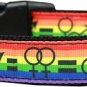 NEW LGBT Equality Size Large (18" - 26") Soft Dog Collar