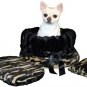 Camo Pet Travel Carrier, Bed & Car Seat Reversible