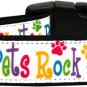 NEW SHELTER PETS ROCK Size Large (18" - 26") Soft Dog Collar