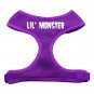 Dog Harness LIL MONSTER Mesh Purple SIZE SMALL