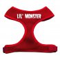 Dog Harness LIL MONSTER Mesh Purple SIZE SMALL