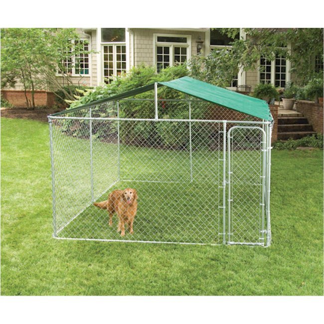 Dog Roof Compatible with 10X10 Dog Kennels 