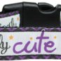 NEW WICKEDLY CUTE Size XSmall (6"-10") & Small (10"-14")Halloween Soft Dog Collar