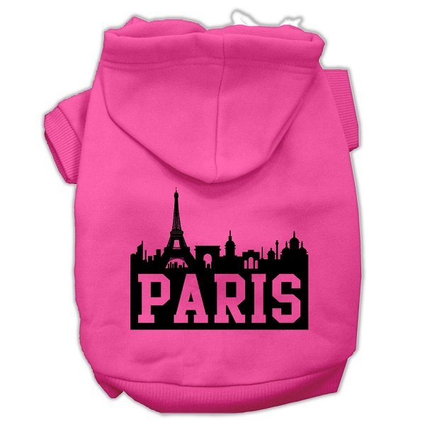 PARIS Pet Hoodie Sizes XSmall - Large Pet Outerwear for Cats and Dogs