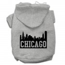CHICAGO Pet Hoodie Sizes XSmall - Large Pet Outerwear For Cats and Dogs