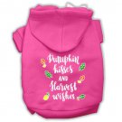 PUMPKIN KISSES AND HARVEST WISHES Pet Hoodie Sizes XSmall - Large Pet Outerwear For Cats and Dogs