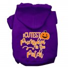 CUTEST PUMPKIN IN THE PATCH Pet Hoodie Sizes XSmall - Large Pet Outerwear For Cats and Dogs