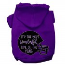 ITS THE MOST WONDERFUL TIME OF THE YEAR  Pet Hoodie Sizes XSmall - Large For Cats and Dogs