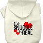 THE SNUGGLE IS REAL Pet Hoodie Sizes XSmall - Large Pet Outerwear For Cats and Dogs