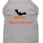 HAPPY HALLOWEEN BAT Halloween Pet Shirts Sizes XSMALL - LARGE