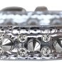 NEW Sparkle and Spikes Size XSmall & Small Faux Leather Croc Dog Collars