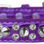 NEW Sparkle and Spikes Size XSmall & Small Faux Leather Croc Dog Collars