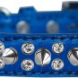 NEW Sparkle and Spikes Size XSmall & Small Faux Leather Croc Dog Collars