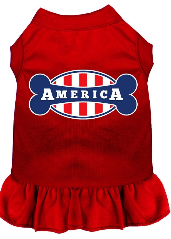 BONE AMERICA Pet Dress Sizes 2X to 4X Solid Colors For Cats and Dogs