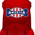 BONE AMERICA Pet Dress Sizes 2X to 4X Solid Colors For Cats and Dogs