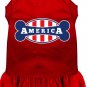 BONE AMERICA Pet Dress Sizes 2X to 4X Solid Colors For Cats and Dogs