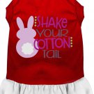 SHAKE YOUR COTTON TAIL Pet Dress Sizes XSMALL to XLarge IN Various Colors For Cats and Dogs