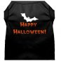 HAPPY HALLOWEEN BAT Halloween Pet Shirts Sizes XLARGE - XXXLarge