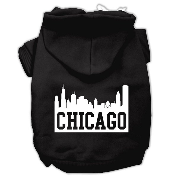 CHICAGO Pet Hoodie Sizes XLarge - XXXLarge Pet Outerwear For Cats and Dogs