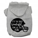 ITS THE MOST WONDERFUL TIME OF THE YEAR  Pet Hoodie Sizes XLarge - XXXLarge For Cats and Dogs