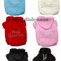 MERRY CHRISTMAS in Gold Pet Hoodie Sizes XSmall - XXXLarge Pet Outerwear For Cats and Dogs