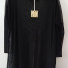 Comfy USA Women's Mesh Long Sleeve Tunic Shirt Sheer Polyester Style ES1110 NEW!