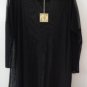 Comfy USA Women's Mesh Long Sleeve Tunic Shirt Sheer Polyester Style ES1110 NEW!