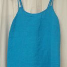 Match Point La Fixsun Linen Thin Strap Tank Top CUTE!