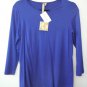 Comfy USA 3/4 Sleeve Tunic Shirt Top Style M103RS NEW w Tags!
