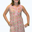 Gretchen Scott Cotton Flirt Sleeveless Print Tunic Dress Many Sizes & Colors!