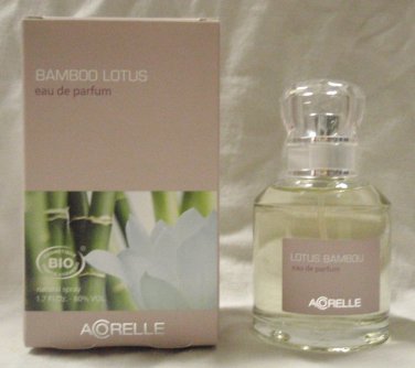 Acorelle Eau de Parfum Perfume Lotus Bamboo 1.7 fl oz NEW in Box HTF!