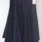 Luna Luz Garment Dyed Collection Short Rippled Skirt Boho European Style NEW!