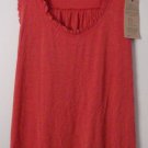 Dreamsacks Yala Bamboo Roxie Ruffle Sleeveless Tank Shirt Top Pajama Shirt NEW!