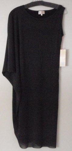 Petit Pois by Viviana Long Charcoal Gray Dolman/Batwing Cocktail Dress CHIC Wear