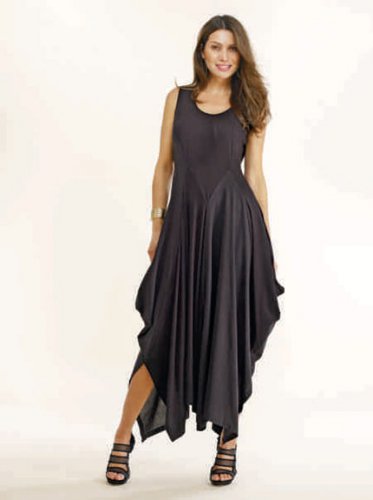 Luna Luz Cotton/Silk & Cotton/Lycra HOT Multi-paneled Tank Dress Style 650 NWT!