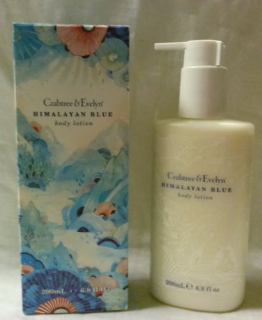 Crabtree & Evelyn Himalayan Blue Body Lotion 6.8 oz NEW in BOX!