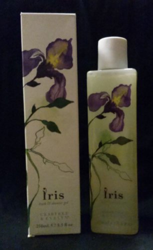 Crabtree & Evelyn IRIS Bath & Shower Gel Body Wash 8.5 oz Brand NEW!